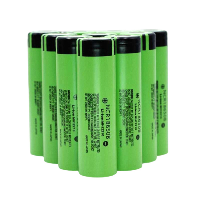 Wholesale 18650B 3.7V 3400mah 10A Discharge Cylindrical Lithium Ion Battery 18650 Li Ion Battery Compatible Panasonics NCR18650B