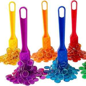 Ensemble <span class=keywords><strong>de</strong></span> <span class=keywords><strong>Jetons</strong></span> <span class=keywords><strong>de</strong></span> <span class=keywords><strong>Bingo</strong></span> Magnétiques – Baguette <span class=keywords><strong>Magnétique</strong></span> Avec <span class=keywords><strong>Jetons</strong></span> en Métal Pour Activités Éducatives <span class=keywords><strong>de</strong></span> Comptage et <span class=keywords><strong>de</strong></span> Tri, Jeu Aimanté - Product Image 1