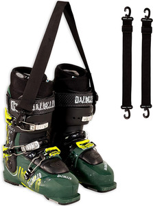 Correas de Transporte para <span class=keywords><strong>Botas</strong></span> de Esquí y Snowboard de Nailon con Cierre de Gancho y Bucle, Duraderas y Ecológicas para Deportes de Nieve al Aire Libre - Product Image 4