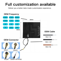 Antenne directionnelle FPC LoRa LPWAN 4 GHz 6 dBi polarisée verticalement 50 Ohm VSWR 1.5 Gain personnalisé Max Connecteur pour routeurs extérieurs