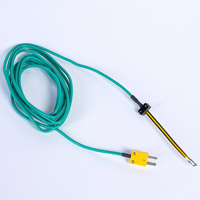 Connecteur antidéflagrant pour thermocouple de types K, J, T, N, en acier inoxydable, isolation PVC/fibre de verre, capteur de température industriel