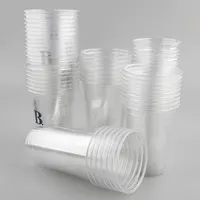 CCF 32OZ(D90MM) Premium PP Injection Plastic Cup With Lid + Straw