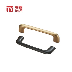 Tiradores de Aleación de Zinc de Estilo Moderno, Accesorios de Ferretería para Muebles, para Armarios, Cajones y Cómodas en Cocina y Dormitorio - Product Image 1