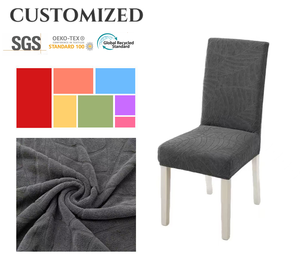 الأكثر مبيعًا غطاء كرسي جاكار مخصص مانع للإنزلاق غطاء كرسي طعام متين بتصميم حديث واقي - Product Image 1