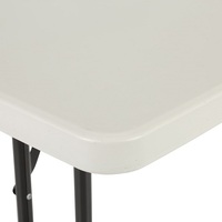 6FT Factory Heavy Duty White HDPE Material Klapp seminar tisch für Schulungs büro