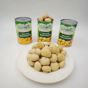 Champiñones Enlatados de Alta Calidad en Salmuera, Champiñones Enteros/Rebanados - Product Image 3