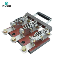Interrupteur-couteau en cuivre PUGO 600V AC 50Hz 3 pôles pour usage industriel