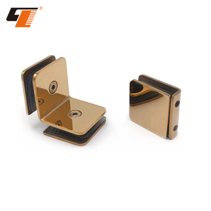 Hot Bán L-Hình Dạng Đôi Hình Chữ Nhật Kính Clip Standoff Kẹp Hiện Đại Nhiều Màu Thép Không Gỉ Chất Lượng Cao Cấp Kẹp Cho Thủy Tinh - Product Image 6