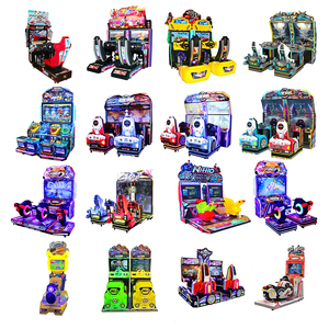 Machine de jeu d'arcade électronique de course automobile, à monnayeur, avec support vidéo et prise en charge de l'anglais, personnalisable pour les centres de jeux - Product Image 2