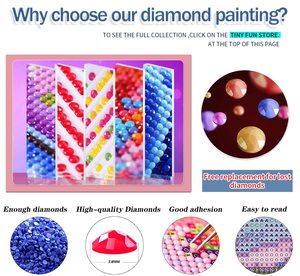 Kit de Pintura de Diamantes 5D MEIAN, Diseño Cuadrado, <span class=keywords><strong>Punto</strong></span> de Cruz, Mosaico, DIY - Product Image 6