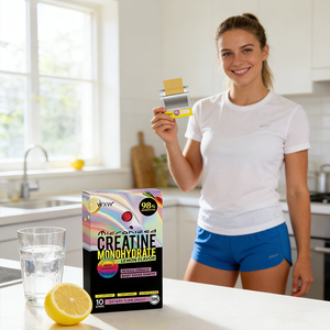 Kreatin Oral Film Strips OEM ODM Label Pribadi 5000mg Penyerapan Cepat Suplemen Kebugaran Pemasok Global - Product Image 2