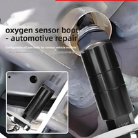 Set Soket Sensor Oksigen 12pc, Alat Pelepas Sensor O2 dan Set Pembuka Ulir dengan Soket 22mm 27mm 29mm 7/8 1-1/16 dan Penggerak 1/2 3/8