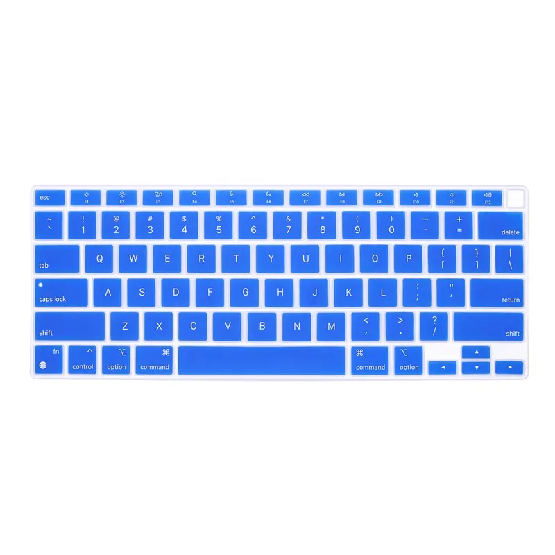 Cream Colorful Silicone Keyboard Cover Keypad Skin Film Protector for Macbook Air 13 A2337 (2020 Release) for mac keyboard