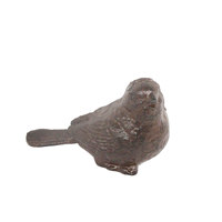 Statue d'oiseau en bronze antique en fonte de fer, artisanat métallique, vente en gros directe usine, pour la décoration de la maison et du jardin, avec découpe, impression et gravure, souvenir du Nouvel An