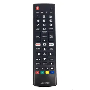 New Replacement Remote Control for LG LED LCD TV AKB75095304 OEM with Ultra HD TV with Netflix Amazon with 46 Button