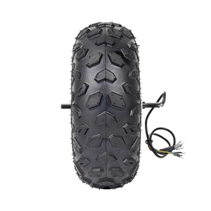 Eje doble de 14,5 pulgadas, 100N. M, alto par con <span class=keywords><strong>rueda</strong></span> de Motor de cubo de neumático todoterreno para Robot de <span class=keywords><strong>carretilla</strong></span> eléctrica - Product Image 6