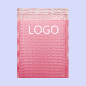 Factory Wholesale Shockproof Bubble Bag Custom Size Co-extruded Film Foam Self Seal Bag For Apparel Shipping 18x20+4cm - Product Image 1