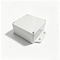 Boîtier étanche extérieur en ABS, petite boîte électrique avec oreilles de montage, boîte de jonction industrielle multifonctionnelle IP67 étanche