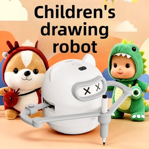 <span class=keywords><strong>Robot</strong></span> de <span class=keywords><strong>dessin</strong></span> et de peinture pour enfants avec scanner de codes, nouveau modèle OEM, en plastique, jouet intelligent pour l'apprentissage <span class=keywords><strong>facile</strong></span>, cadeau d'anniversaire - Product Image 3