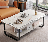 Table basse moderne et simple, table à thé très simple pour balcon