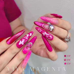 Ensemble de vernis à ongles en gel UV Rose, 9 couleurs avec panneau d'affichage pour les fournitures de salon de manucure professionnel - Product Image 6