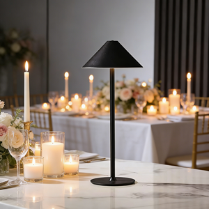 Lampe de table nordique LED rechargeable créative pour salon, chambre, <span class=keywords><strong>petite</strong></span> décoration de mariage, restaurant, petit bureau, veilleuse - Product Image 1