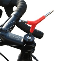 Outil de réparation de vélo super pratique en gros clé hexagonale à trois dents clé Allen 4/5/6 MM clé Allen