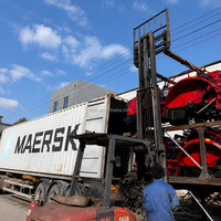 Moissonneuse-batteuse multifonctionnelle sur chenilles pour la récolte et le battage du riz, du blé, du colza et du soja pour petites exploitations agricoles
