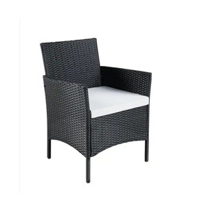 Set Divano <span class=keywords><strong>e</strong></span> Sedie in Rattan per Balcone, Giardino <span class=keywords><strong>e</strong></span> Patio con Tavolo, Design K/D - Product Image 4