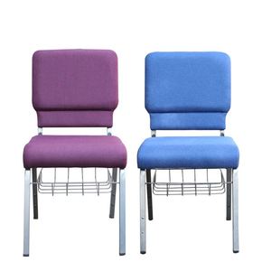 Silla tapizada para uso en el <span class=keywords><strong>auditorio</strong></span>, tapizada, de tela, para Iglesia - Product Image 2