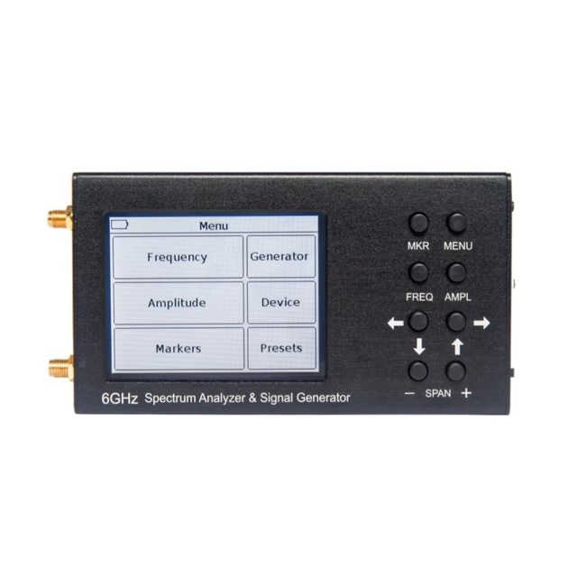 CHY PSA6 New 6GHz Portable Spectrum Analyzer Signal Generator 3.0-4.9" Display 3G/4G/LTE/CDMA/DCS/GSM/GPRS/GLONASS Support F461
