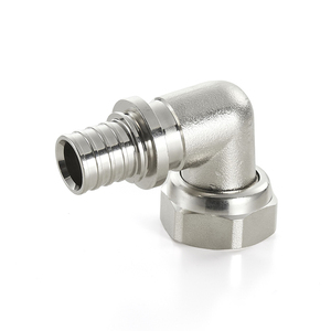 Conector Giratorio Deslizante de Latón <span class=keywords><strong>con</strong></span> Rosca Hembra en Forma de Codo para Tubería PEX, Conector Giratorio Deslizante para Calefacción por Suelo Radiante - Product Image 4