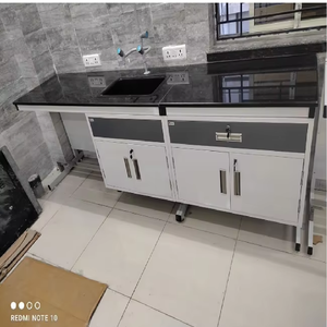 Banco DE TRABAJO DE Metal de calidad superior para laboratorio escolar, mesa de equipo de trabajo de laboratorio de biología moderna, precio de fábrica para uso en taller - Product Image 6