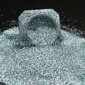 100% PET Hot Sale Holographic Ice <strong>Blue</strong> <strong>Glitter</strong> for Tumblers - Product Image 3