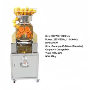 <span class=keywords><strong>Exprimidor</strong></span> <span class=keywords><strong>de</strong></span> <span class=keywords><strong>Naranjas</strong></span> Comercial <span class=keywords><strong>de</strong></span> Venta Directa <span class=keywords><strong>de</strong></span> Fábrica, Automático, Alto Rendimiento, <span class=keywords><strong>Mejor</strong></span> Precio - Product Image 1