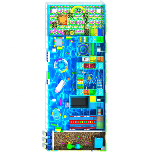 Parc <span class=keywords><strong>de</strong></span> jeux intérieur commercial, labyrinthe souple, château gonflable, certifié CE EN1176, fournisseur <span class=keywords><strong>de</strong></span> parcs d'attractions - Product Image 3