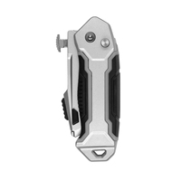 ROLLINGDOG ELITE 50522 Lame de rasoir SK5 à revêtement remplaçable en acier inoxydable Couteau utilitaire pliant à ouverture automatique
