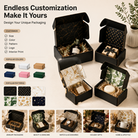 Boîte en carton personnalisée OEM pour articles artisanaux, impression de logo sur mesure, carton robuste pour emballage cadeau et présentation en magasin