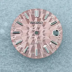 Accesorio de Lujo Nuevo Dial de Buceo Luminoso sin Números Digitales para Movimiento NH35/NH36 28.5mm Herramienta de Reparación Piezas de Reloj - Product Image 5