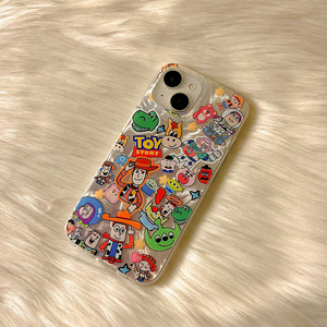 <span class=keywords><strong>Coque</strong></span> de téléphone anti-chute IMD pour iPhone 11 12 13 14 15 16 Plus Pro Max, motif de dessin animé mignon <span class=keywords><strong>Toy</strong></span> <span class=keywords><strong>Story</strong></span> Buzz Woody, protection pour smartphone - Product Image 5