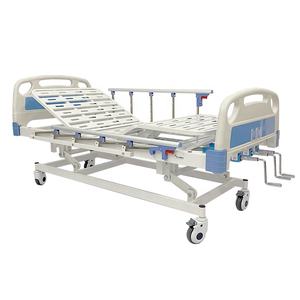 <span class=keywords><strong>Lit</strong></span> médical d'hôpital à trois fonctions, manuel, vente en gros d'usine, <span class=keywords><strong>lit</strong></span> d'hôpital à trois manivelle - Product Image 1