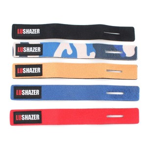 Sangles élastiques Lushazer Magic Binding Rod Straps pour la pêche à la ligne, équipement de pêche en plein air, avec logo personnalisable - Product Image 1