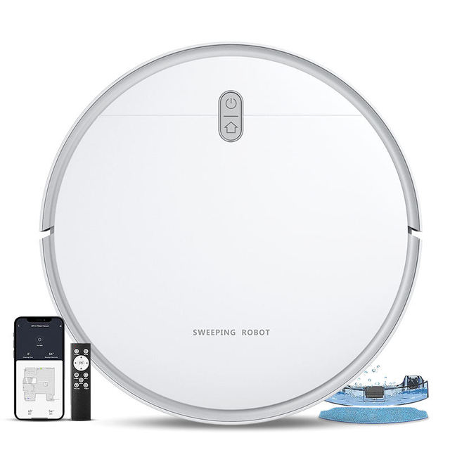 OEM/ODM Strong Suction 3 in 1 Home Self- Recharging Smart Automatic Robot Vacuum Cleaner Mopping and Sweeping for Hotel