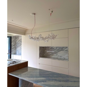 Diseño de Interiores a Medida, <span class=keywords><strong>Mesa</strong></span> de Comedor de Mármol Azul Calcita, Muebles de <span class=keywords><strong>Mesa</strong></span> de Comedor Personalizables - Product Image 6