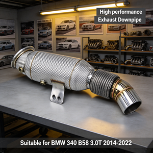 Tubería de Escape de Acero Inoxidable Personalizada LK, Tubos de Escape Deportivos de Alto Rendimiento, Ajuste Directo con Pernos para <span class=keywords><strong>BMW</strong></span> <span class=keywords><strong>340</strong></span> B58 3.0T 2014-<span class=keywords><strong>2022</strong></span> - Product Image 1