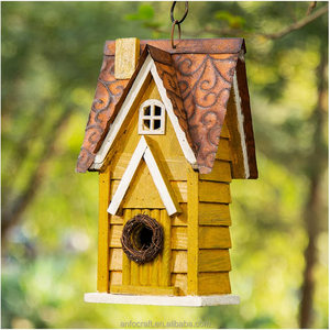 Gabbia decorativa per animali domestici in legno massello, - Product Image 3