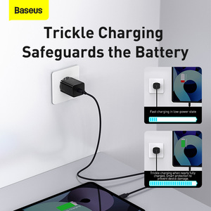 สำหรับ Baseus <span class=keywords><strong>Super</strong></span> <span class=keywords><strong>Si</strong></span> <span class=keywords><strong>Quick</strong></span> <span class=keywords><strong>Charger</strong></span> IC 30W หัวชาร์จแบบพอร์ตเดียว Type-C - Product Image 4