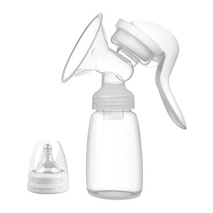 Extractor de leche manual transfronterizo de gran venta, recomendado para mujeres embarazadas y bebés, manual con fuerte succión. - Product Image 2