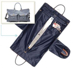 Free sample Foldable <b>Storage</b> <b>Bag</b> for <b>Clothes</b> and Garments Huge Travel Suit <b>Bags</b> Made of Waterproof PU polyester - Product Image 1