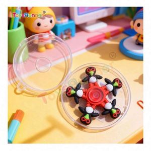 High-Grade Plastic Silent Fidget Spinner Non-Toxic Anti-Slip Sensory Cube Sturdy Desk Top Focus Enhancer Adults Kids Babies - Product Image 4